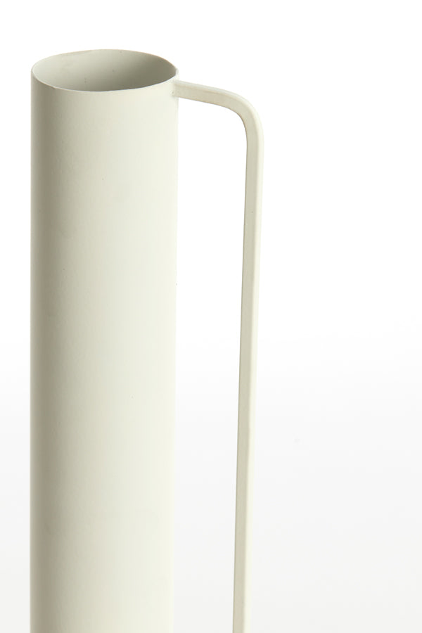 Light & Living Accessories Vase deco 12x33 cm PANZANO matt cream House of Isabella UK