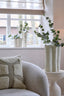 Light & Living Accessories Vase deco 12x9,5x30 cm FLOVILLA ceramics cream House of Isabella UK