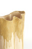 Light & Living Accessories Vase deco 12x9,5x30 cm FLOVILLA ceramics cream+olive green House of Isabella UK