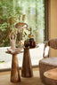 Light & Living Accessories Vase deco 13,5x12x16,5 cm IDRIJA ceramics dark brown House of Isabella UK