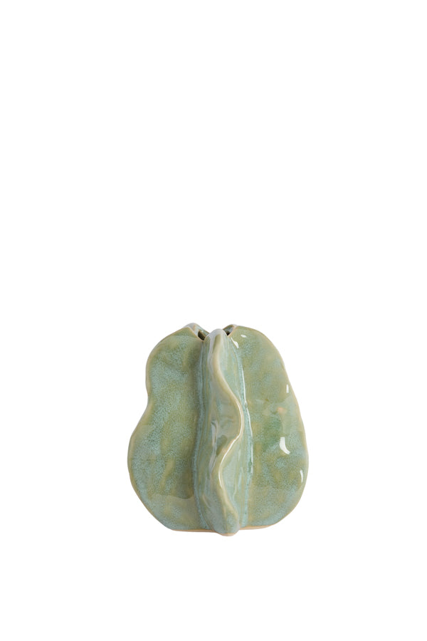 Light & Living Accessories Vase deco 13,5x12x16,5 cm IDRIJA ceramics mint green House of Isabella UK