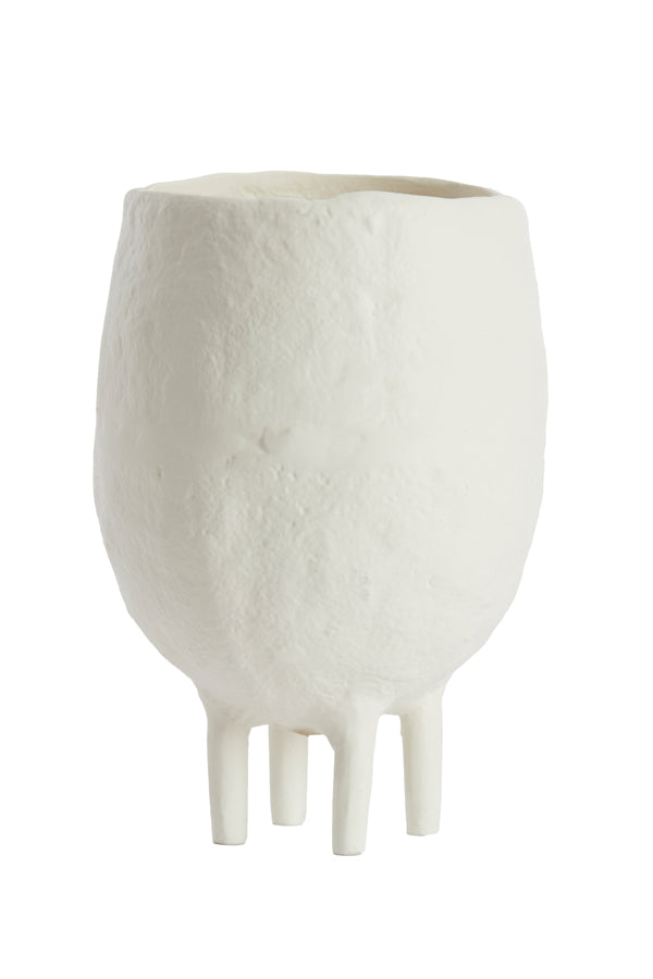 Light & Living Accessories Vase deco 13,5x22,5 cm MUXIA cream House of Isabella UK