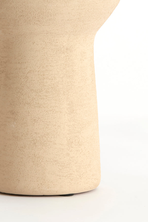 Light & Living Accessories Vase deco 13,5x27,5 cm YECLA ceramics light brown House of Isabella UK