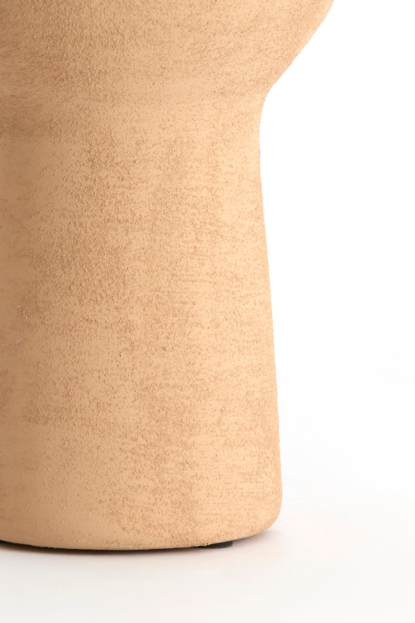 Light & Living Accessories Vase deco 13,5x27,5 cm YECLA ceramics light peach House of Isabella UK