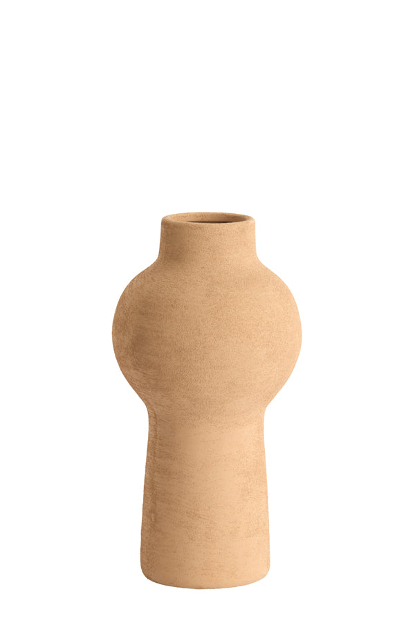 Light & Living Accessories Vase deco 13,5x27,5 cm YECLA ceramics light peach House of Isabella UK
