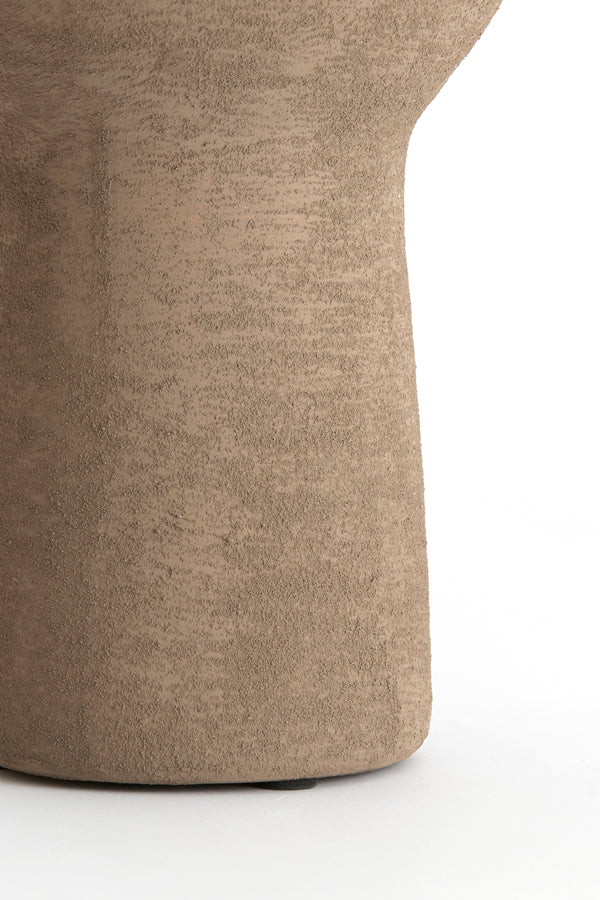 Light & Living Accessories Vase deco 13,5x27,5 cm YECLA ceramics taupe House of Isabella UK
