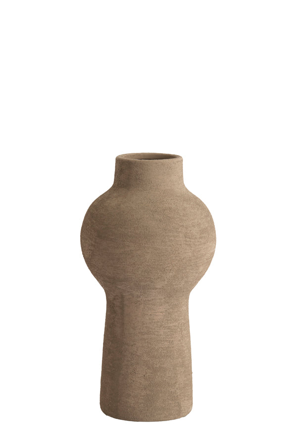 Light & Living Accessories Vase deco 13,5x27,5 cm YECLA ceramics taupe House of Isabella UK