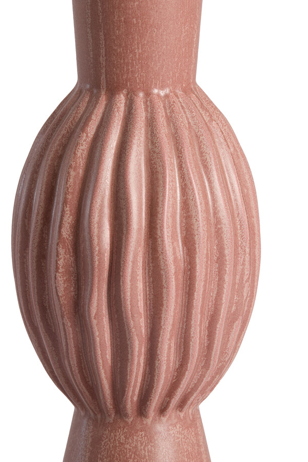 Light & Living Accessories Vase deco 13,5x33 cm SUZZARA ceramics old pink House of Isabella UK