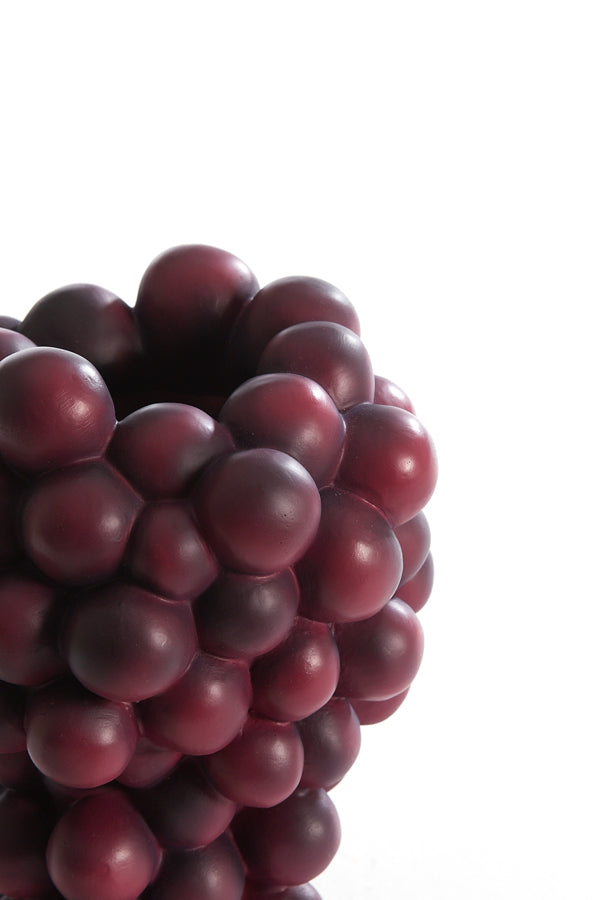Light & Living Accessories Vase deco 13x12x15 cm GRAPES burgundy House of Isabella UK