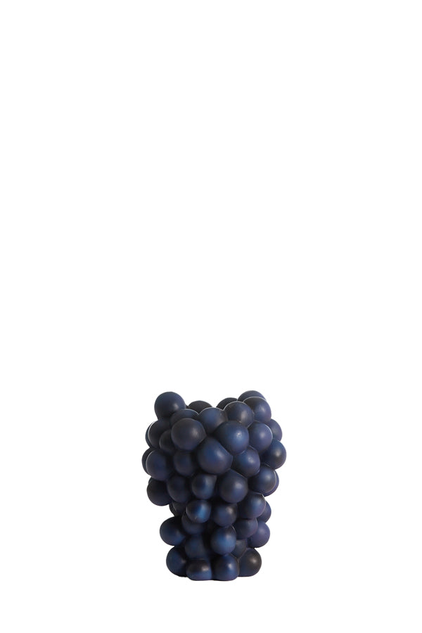 Light & Living Accessories Vase deco 13x12x15 cm GRAPES dark blue-purple House of Isabella UK