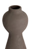 Light & Living Accessories Vase deco 13x34 cm YECLA ceramics dark brown House of Isabella UK