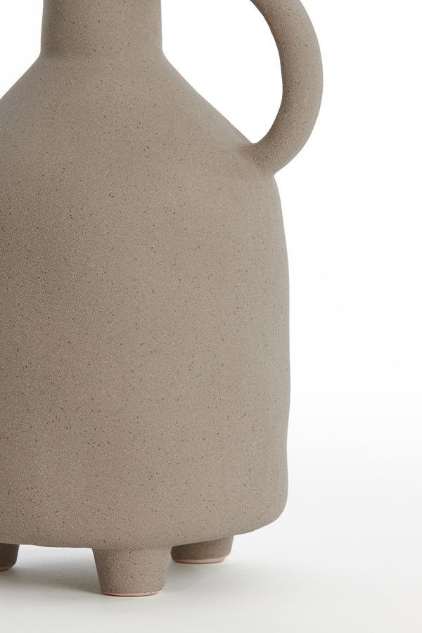 Light & Living Accessories Vase deco 14,5x13x27,5 cm JONAI ceramics matt brown House of Isabella UK