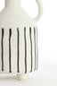 Light & Living Accessories Vase deco 14,5x13x27,5 cm JONAI ceramics matt cream-black House of Isabella UK