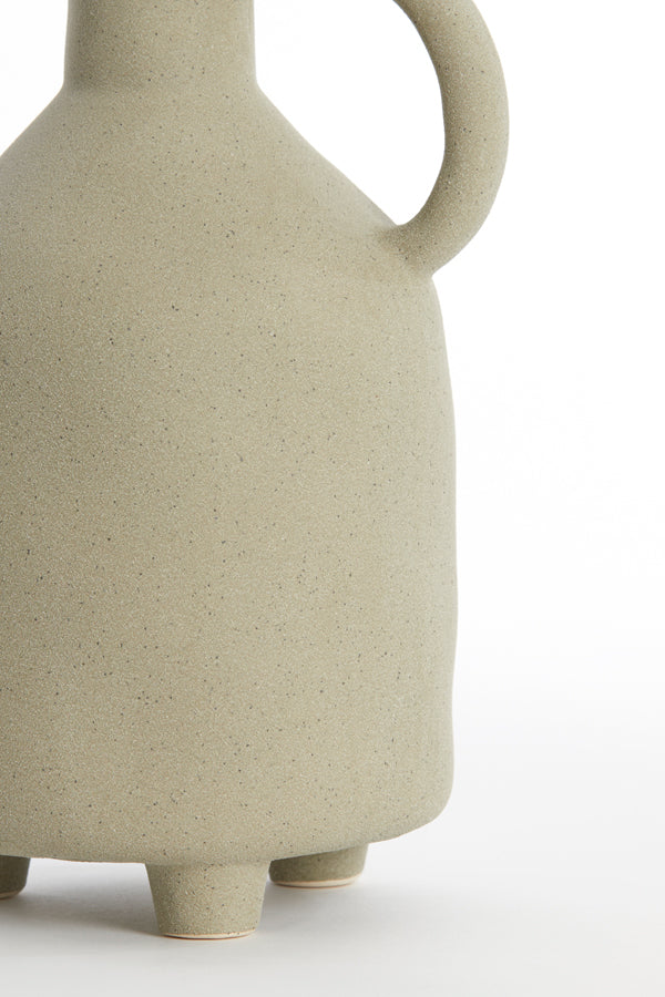 Light & Living Accessories Vase deco 14,5x13x27,5 cm JONAI ceramics matt olive green House of Isabella UK