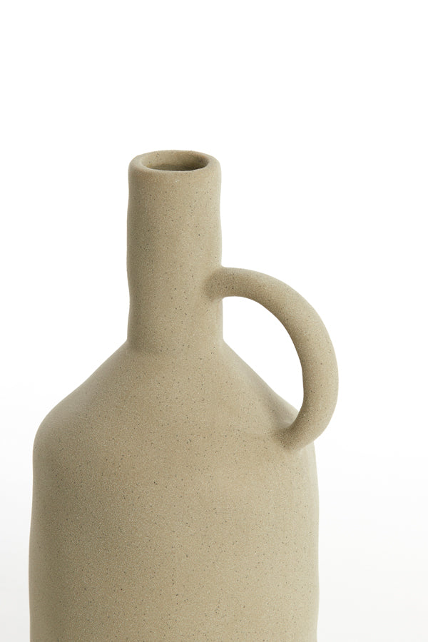 Light & Living Accessories Vase deco 14,5x13x27,5 cm JONAI ceramics matt olive green House of Isabella UK
