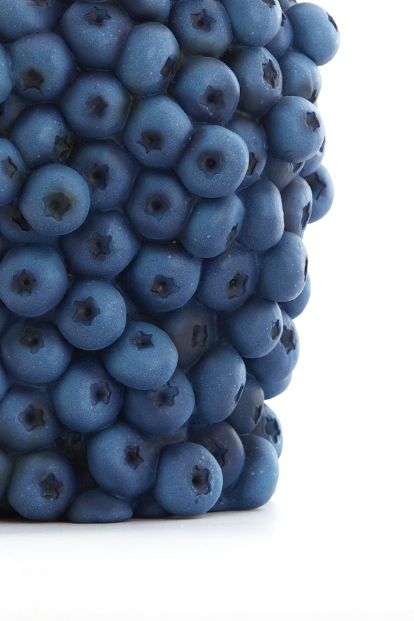 Light & Living Accessories Vase deco 14x16,5 cm BERRIES dark blue House of Isabella UK
