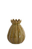 Light & Living Accessories Vase deco 14x18 cm FELINE ceramics green-brown House of Isabella UK