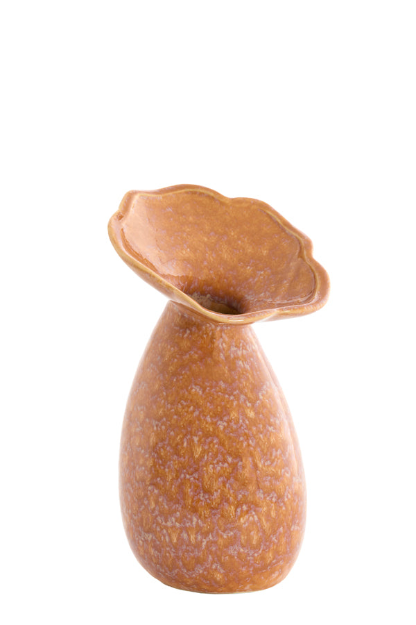Light & Living Accessories Vase deco 14x24 cm CULLA ceramics terra House of Isabella UK