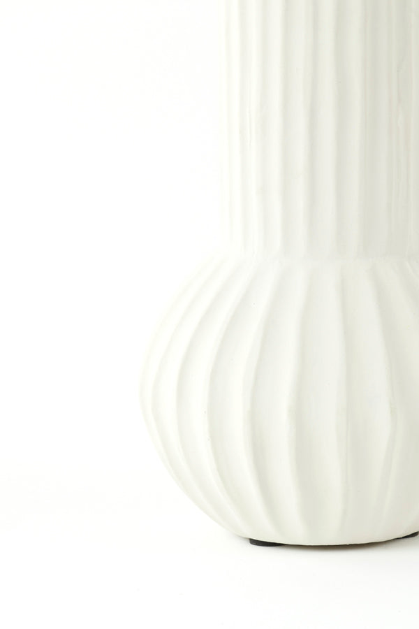 Light & Living Accessories Vase deco 14x26 cm FEYO ceramics cream House of Isabella UK