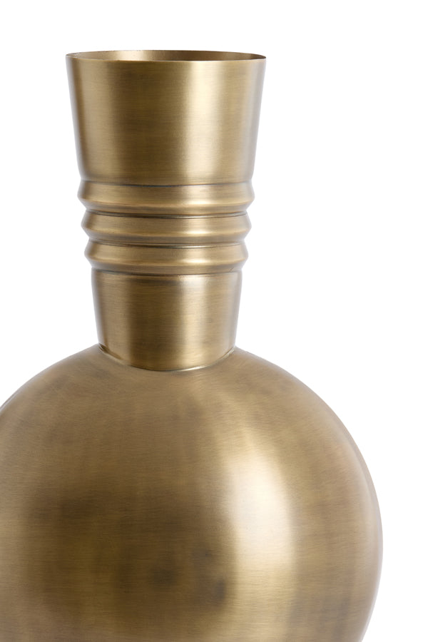 Light & Living Accessories Vase deco 14x40 cm KAVANSI antique bronze House of Isabella UK