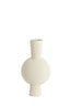 Light & Living Accessories Vase deco 14x40 cm KAVANSI matt cream House of Isabella UK