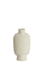 Light & Living Accessories Vase deco 15,5x10x28,5 cm NAMTU ceramics matt cream House of Isabella UK