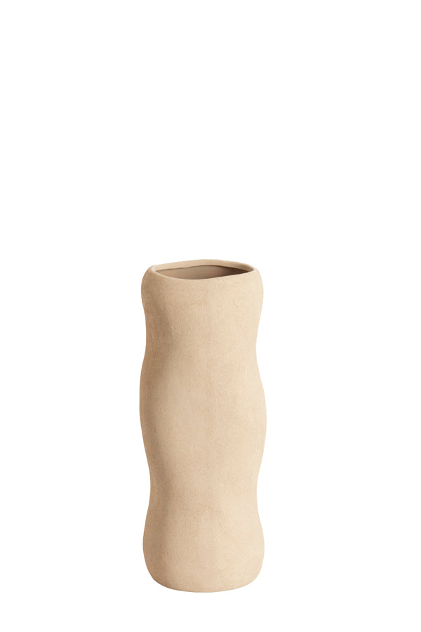 Light & Living Accessories Vase deco 15,5x38 cm SERAFINA ceramics light brown House of Isabella UK