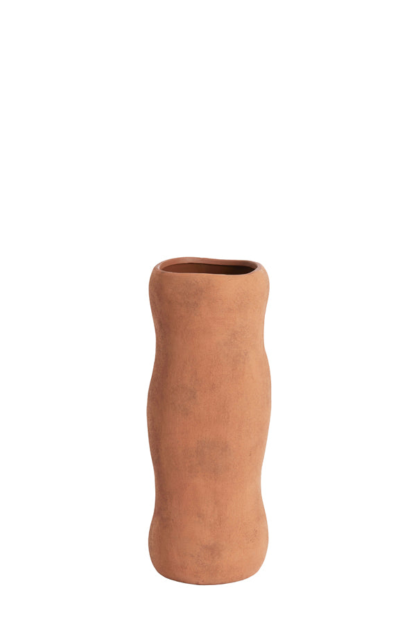 Light & Living Accessories Vase deco 15,5x38 cm SERAFINA ceramics terra House of Isabella UK