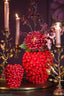 Light & Living Accessories Vase deco 15x17,5 cm BERRIES ceramics red House of Isabella UK