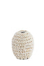 Light & Living Accessories Vase deco 15x17 cm SHELL cream House of Isabella UK