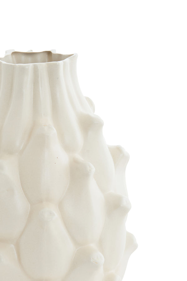 Light & Living Accessories Vase deco 15x20,5 cm TAYA ceramics cream House of Isabella UK