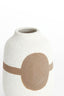 Light & Living Accessories Vase deco 15x21 cm DANAI ceramics matt cream-brown House of Isabella UK