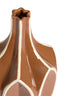 Light & Living Accessories Vase deco 15x24 cm BOLENE brown+cream House of Isabella UK