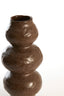 Light & Living Accessories Vase deco 15x33,5 cm ROGANO ceramics dark brown House of Isabella UK