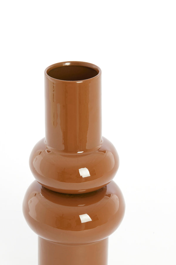 Light & Living Accessories Vase deco 15x36 cm IRISSA caramel House of Isabella UK