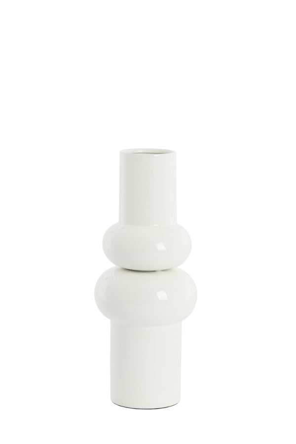 Light & Living Accessories Vase deco 15x36 cm IRISSA cream House of Isabella UK