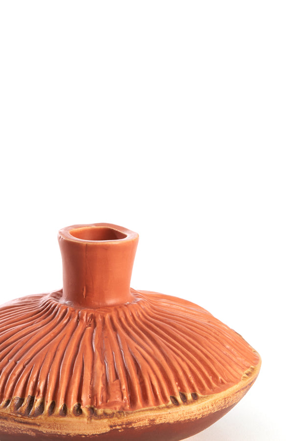 Light & Living Accessories Vase deco 15x9 cm NEIRA ceramics brown-orange House of Isabella UK