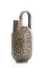 Light & Living Accessories Vase deco 16,5x15,5x37 cm SERRES ceramics cream+black House of Isabella UK