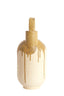 Light & Living Accessories Vase deco 16,5x15,5x37 cm SERRES ceramics cream+olive green House of Isabella UK