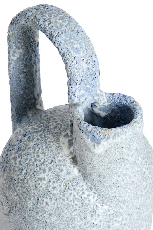 Light & Living Accessories Vase deco 16,5x15,5x37 cm SERRES ceramics light blue House of Isabella UK