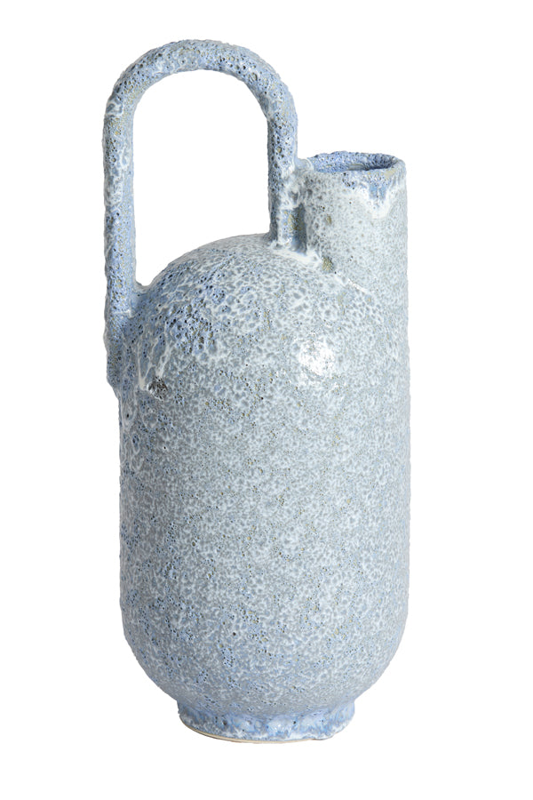 Light & Living Accessories Vase deco 16,5x15,5x37 cm SERRES ceramics light blue House of Isabella UK
