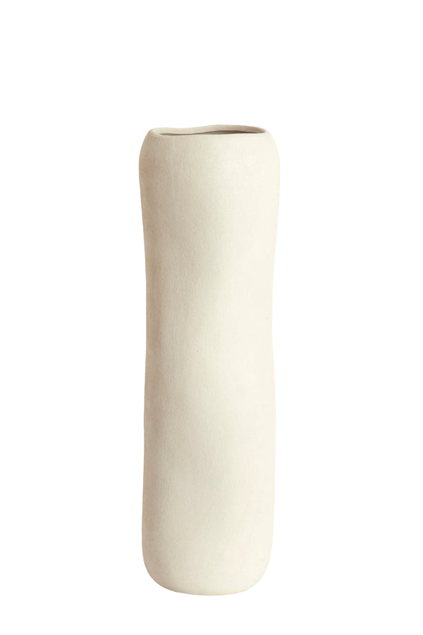 Light & Living Accessories Vase deco 16,5x56 cm SERAFINA ceramics cream House of Isabella UK