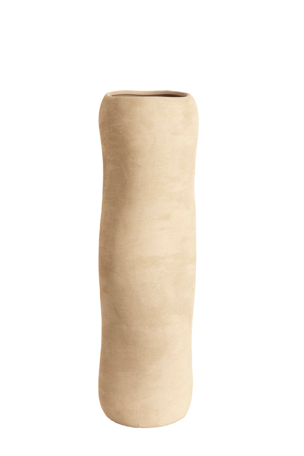 Light & Living Accessories Vase deco 16,5x56 cm SERAFINA ceramics light brown House of Isabella UK