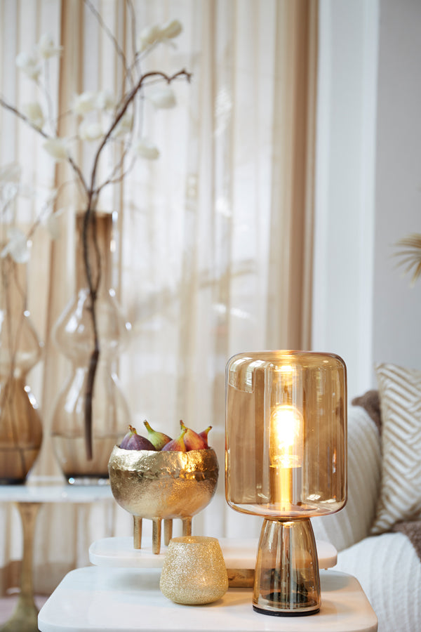 Light & Living Accessories Vase deco 16x14,5 cm MUXIA gold House of Isabella UK