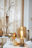 Light & Living Accessories Vase deco 16x14,5 cm MUXIA gold House of Isabella UK