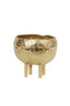 Light & Living Accessories Vase deco 16x14,5 cm MUXIA gold House of Isabella UK