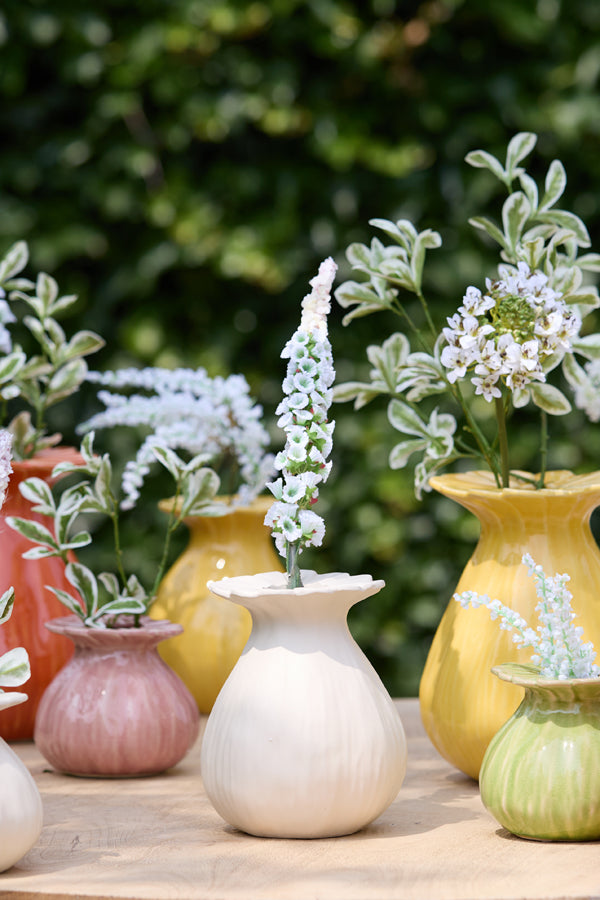 Light & Living Accessories Vase deco 16x19 cm REWA ceramics cream House of Isabella UK
