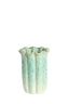 Light & Living Accessories Vase deco 16x23 cm SEDONI ceramics green+light blue House of Isabella UK