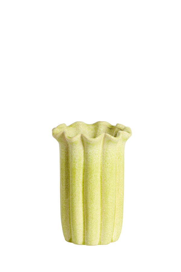 Light & Living Accessories Vase deco 16x23 cm SEDONI ceramics light green House of Isabella UK