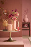 Light & Living Accessories Vase deco 16x23 cm SEDONI ceramics light peach House of Isabella UK